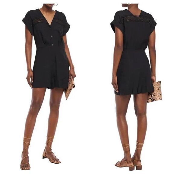 Sandro Nyane linen romper - Picture 1 of 9